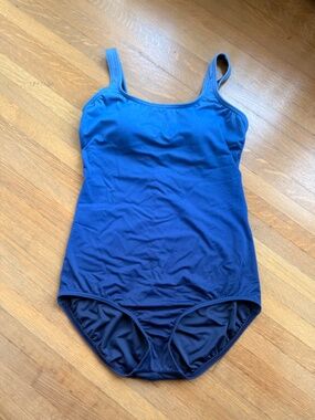 Lands' End Ombre One-Piece Swimsuit - Extra Long